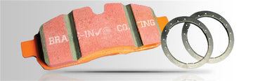 EBC 2022+ Ford Bronco Raptor 3.0T Pastillas de freno delanteras Orangestuff