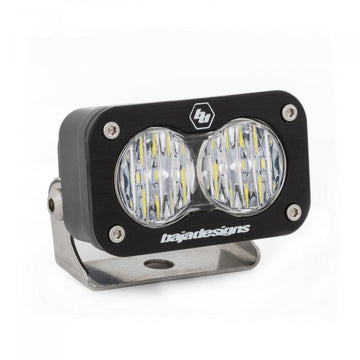 Luz de trabajo LED con patrón de curvas anchas S2 Sport de Baja Designs - Transparente