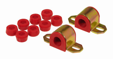 Prothane 76-86 Jeep CJ5/7 Bujes de barra estabilizadora delantera - 15/16 pulgadas - Rojo