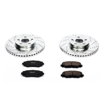 Power Stop 09-10 Pontiac Vibe Kit de freno deportivo delantero Z23 Evolution