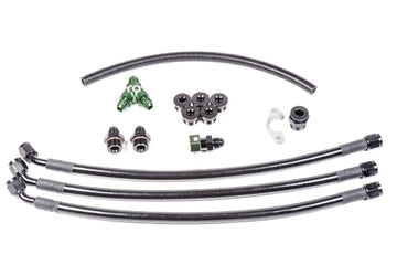 Radium Engineering Nissan VQ35DE Kit de plomería para riel de combustible