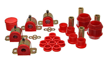 Energy Suspensión 00-05 Toyota Celica Juego de bujes maestros Hyper-Flex rojos