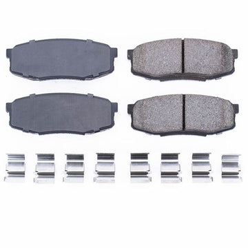 Power Stop 08-11 Lexus LX570 Rear Z17 Evolution Ceramic Brake Pads w/Hardware