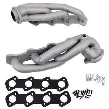 BBK 99-03 Ford F Series Truck 5.4 Cabezales de escape de longitud adaptada corta - 1-5/8 Titanio Cerámica