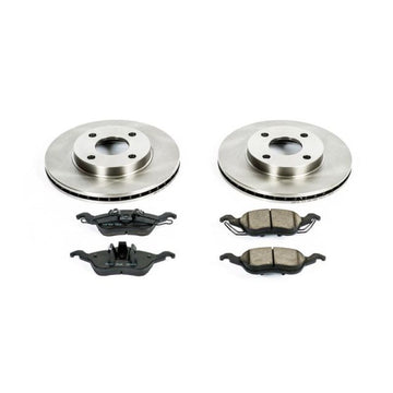 Power Stop 00-04 Ford Focus Kit de freno delantero autoespecializado