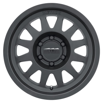 Method MR704 17x8.5 0mm Offset 8x170 130.81mm CB Rueda negra mate
