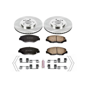 Power Stop 03-08 Honda Pilot Kit de freno delantero autoespecializado