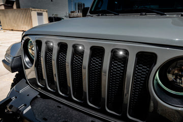 Kit de parrilla LED estilo Oracle Pre-Runner para Jeep Wrangler JL - Blanco