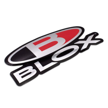 Calcomanía troquelada con el logotipo de BLOX Racing BLOX - Mediana