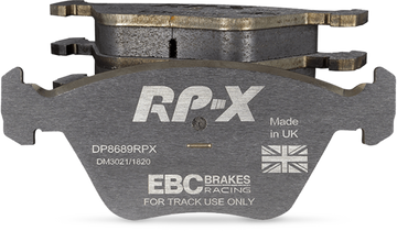 EBC Racing 16-19 Ford Focus 2.3L Turbo RS RP-X Front Brake Pads