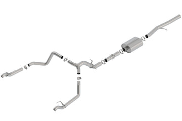 Borla 19 Chevrolet Silverado/GMC Sierra 1500 6.2L SS ATAK Catback Escape con puntas de fábrica