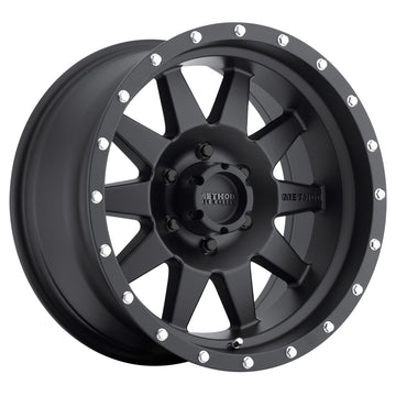 Method MR301 La rueda estándar CB negra mate de 15x7 -6 mm con desplazamiento 6x5,5 de 108 mm
